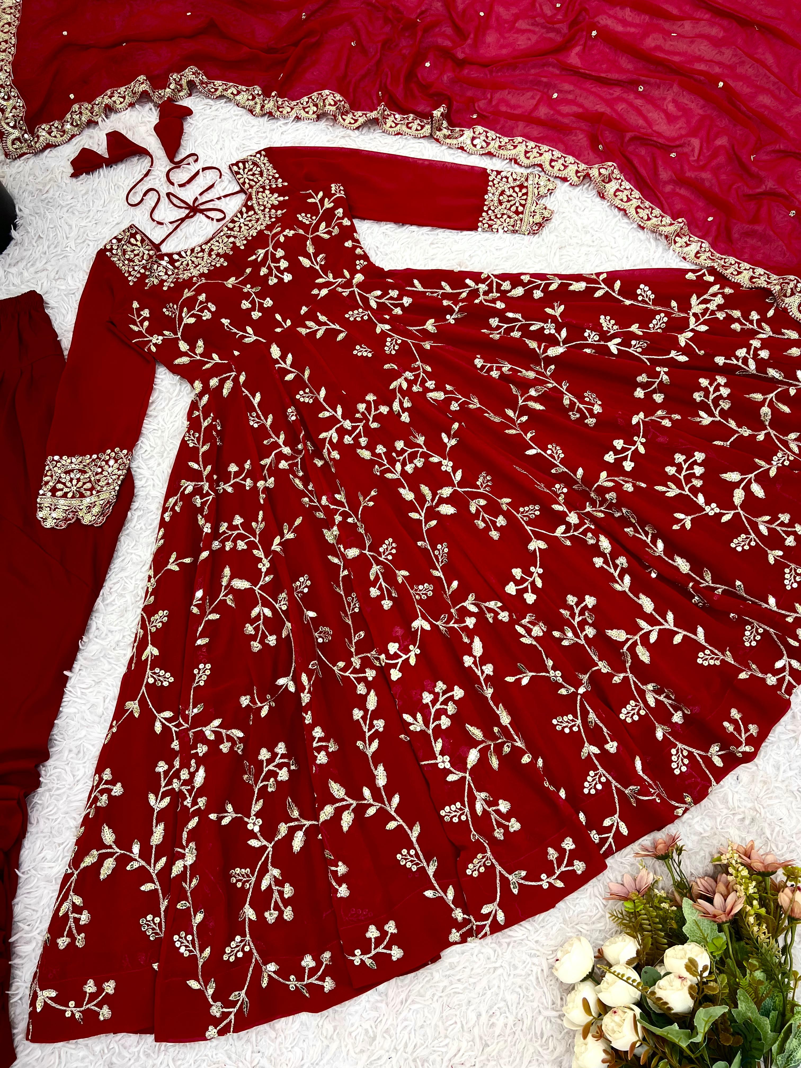 Maverick Fusion Women’s Ethnic Anarkali Gown